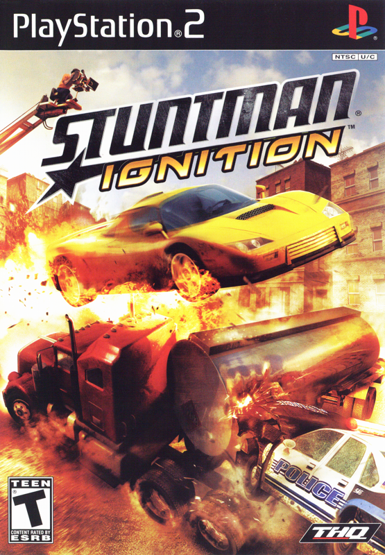 Stuntman Ignition box art for Playstation 2